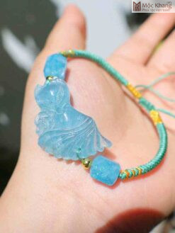 Vòng Tay Hồ Ly Aquamarine