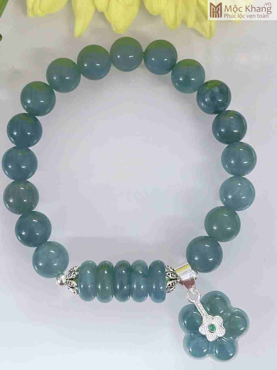 Vòng Tay Lam Ngọc Hạt 8 (mm) (1) Vòng Tay Lam Ngọc Hạt 8 (mm)