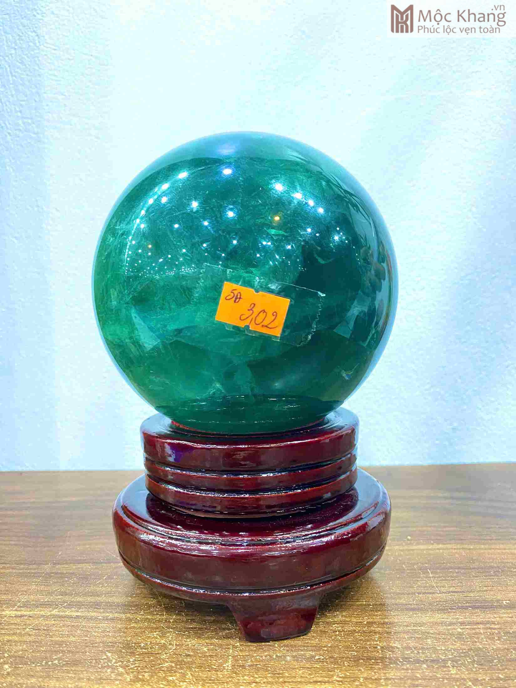 bi-cau-da-fluorite-duong-kinh-11cm (2) Bi Cầu Đá Fluorite Đường Kính 11(cm)