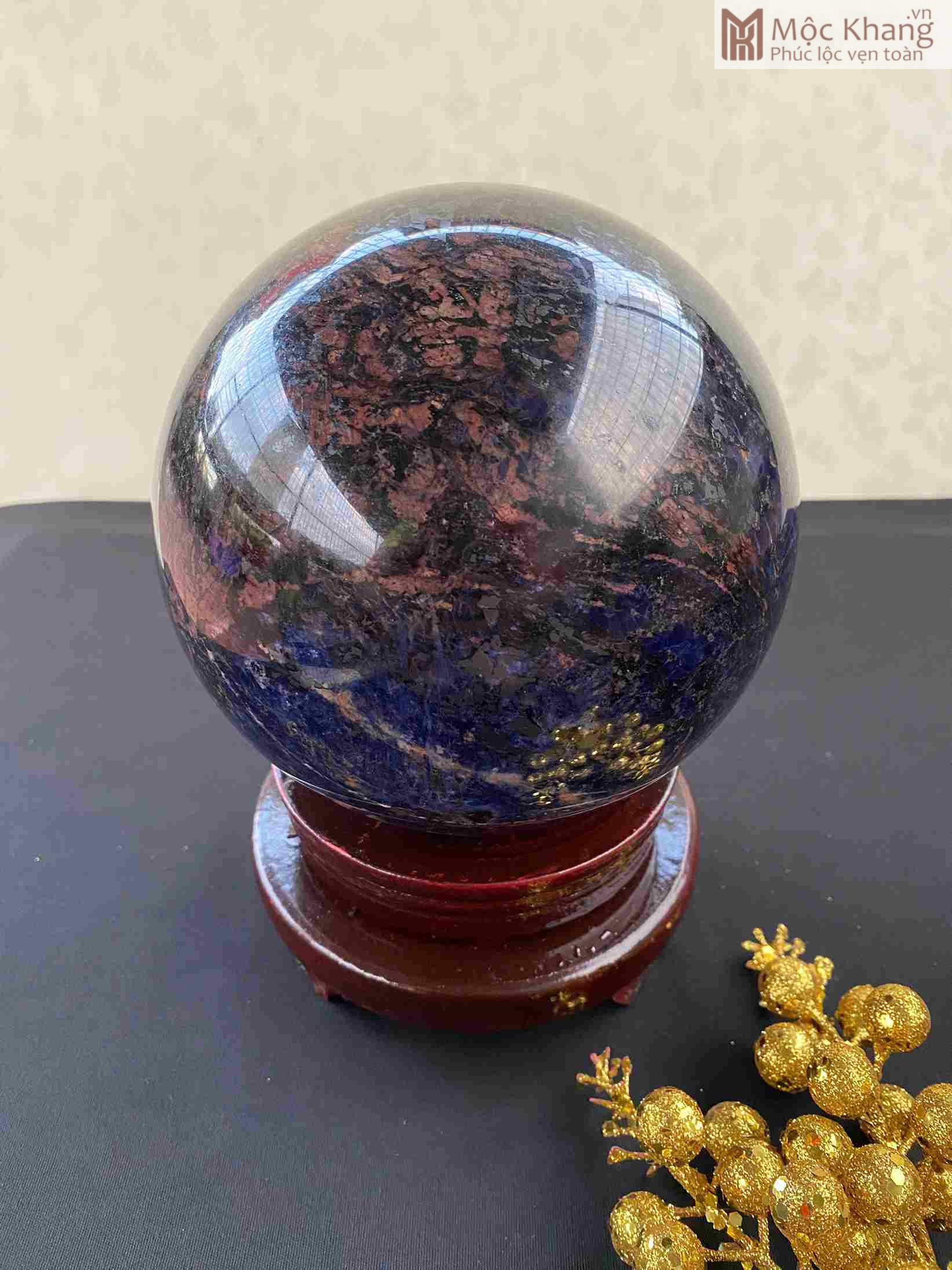 bi-cau-da-sodalite-duong-kinh-14-5cm (5) Bi Cầu Đá Sodalite Đường Kính 14.5(cm)
