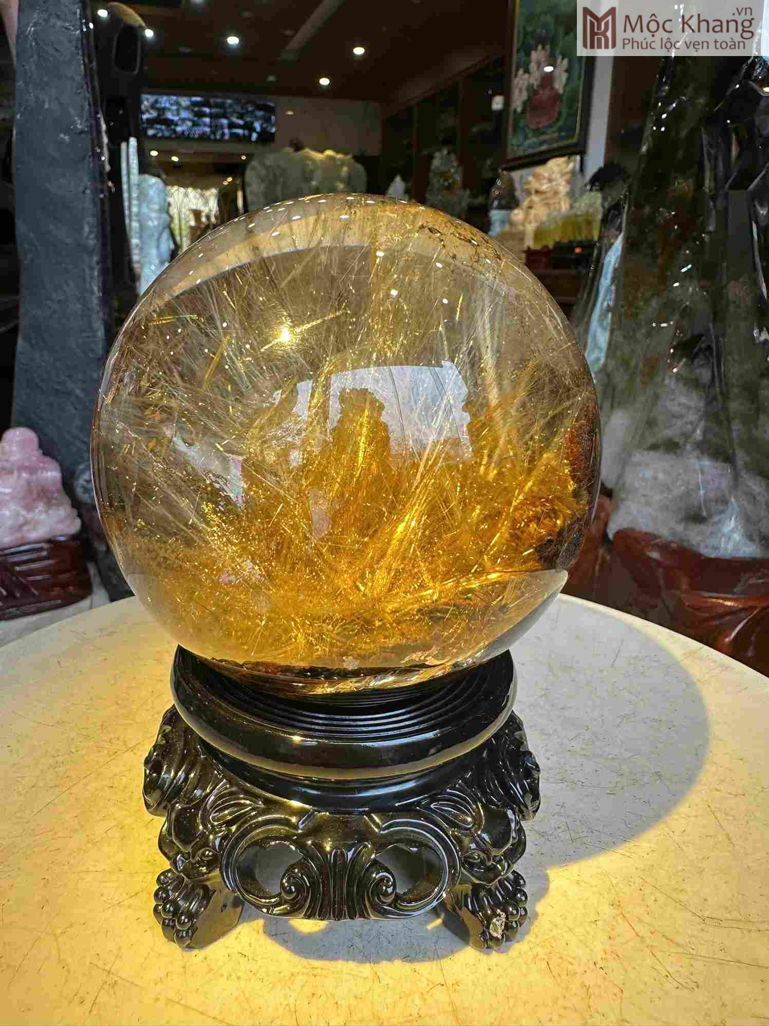 bi-cau-thach-anh-toc-vang-duong-kinh-12cm (2) bi-cau-thach-anh-toc-vang-duong-kinh-12cm