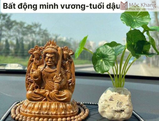 Bộ 8 Vị Phật Bản Mệnh Gỗ Bách Xanh Cao 12(cm)