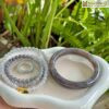 Bộ Trang Sức Ngọc Hòa Điền Xám Tím