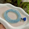 Chuỗi Aquamarine Mix Charm Hạt 4.95(mm)