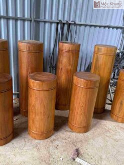 Đôn Trụ Tròn Gỗ Ngọc Am Cao 70(cm)