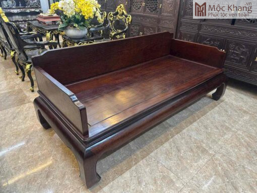 Giường Phương Lười Gỗ Lim Dài 210(cm)