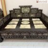 Giường Tam Thành Gỗ Gụ Khảm Ốc Ngang 215(cm)