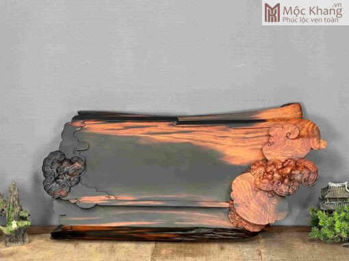 Khay Trà Nấm Gỗ Trắc Ngang 74(cm)