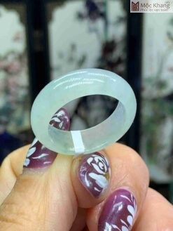 Nhẫn Ngọc Cẩm Thạch Ni 17.5(mm)