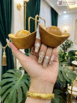 Thỏi Vàng Gỗ Ngọc Am