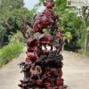 Tượng Ngũ Dương Khai Thái Gỗ Trắc Cao 116(cm)