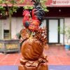 Tượng Nhất Kê Gỗ Ngọc Am Cao 101(cm)