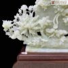 Tượng Phu Thê Viên Mãn Ngọc Onyx Xanh Ngang 67(cm)