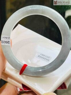 Vòng Bản Đũa Gà Đen Ngọc Cẩm Thạch Ni 50.7(mm)