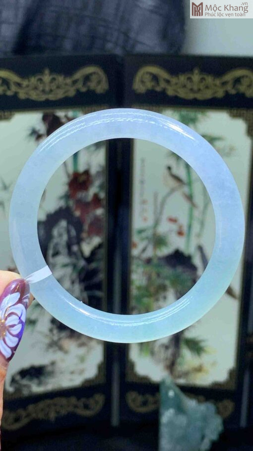 Vòng Tay Ngọc Cẩm Thạch Ni 40(mm)