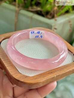 Vòng Tay Thạch Anh Hồng Ni 51-57(mm)