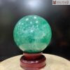 Bi Cau Fluorite Xanh Duong Kinh 16 cm 2