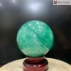 Bi Cau Fluorite Xanh Duong Kinh 16 cm 3