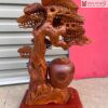 Bình Hoa Gỗ Sưa Cao 50 (cm)