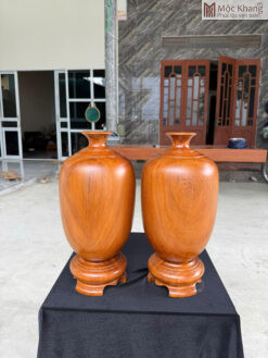 Cặp Chum Ngọc Am Đỏ Cao 48 (cm)