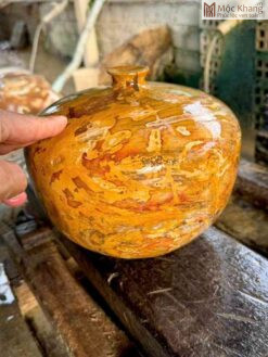Chum Phú Quý Gỗ Hóa Thạch Đường Kính 20 (cm)