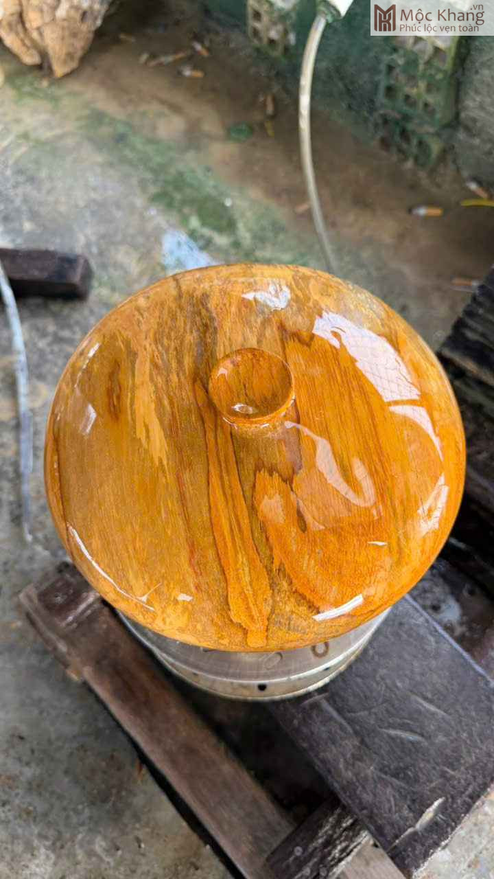 Chum Phú Quý Gỗ Hóa Thạch Đường Kính 21 (cm) (3) Chum Phu Quy Go Hoa Thach Duong Kinh 21 cm 3