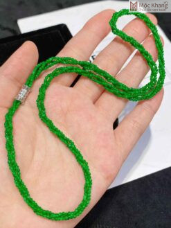 Chuỗi Cổ Ngọc Phỉ Thúy Hạt 1,8 (mm)