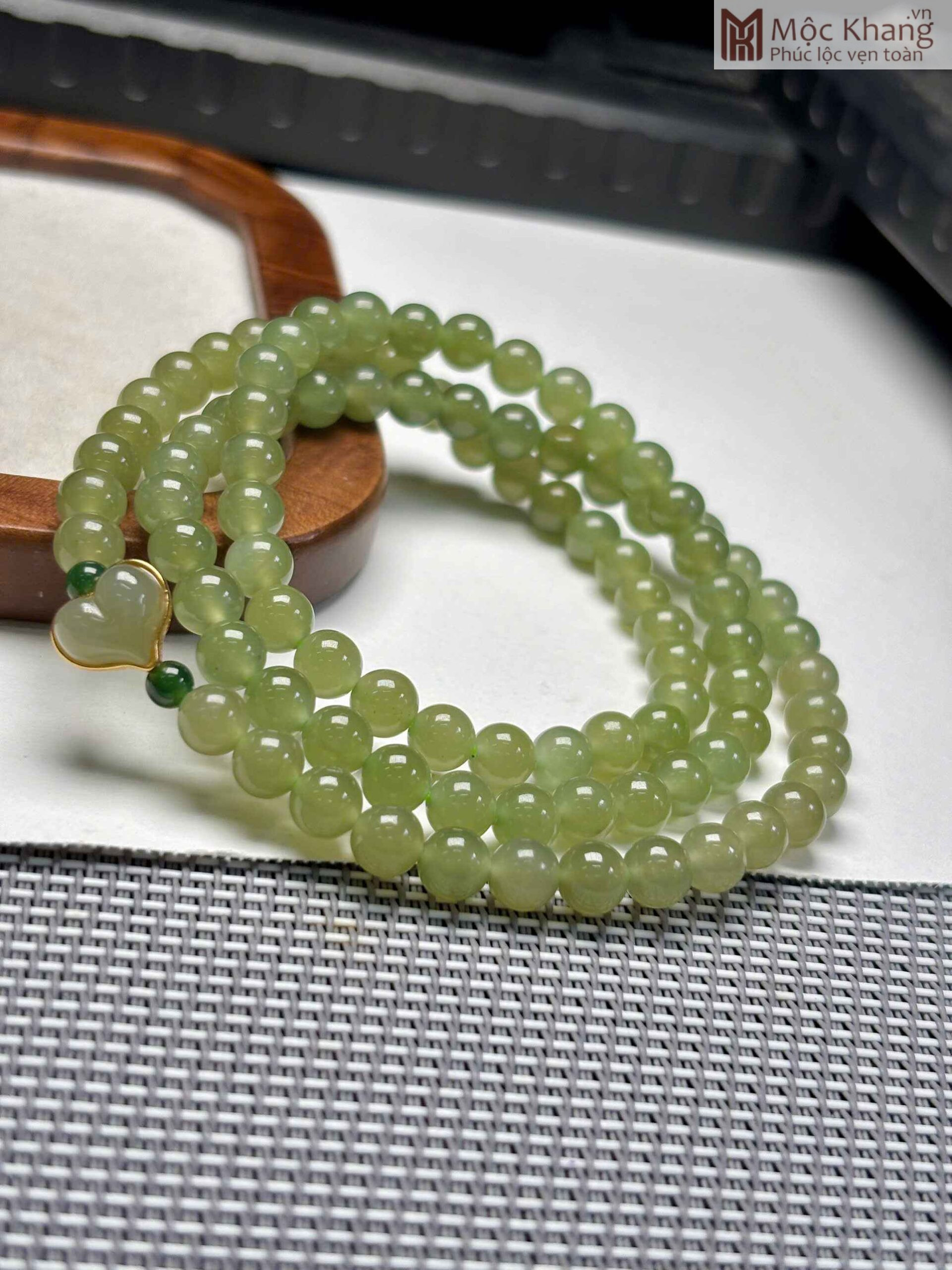 Chuỗi Ngọc Hòa Điền Hạt 6 (mm) (1) Chuỗi Ngọc Hòa Điền Hạt 6 (mm)