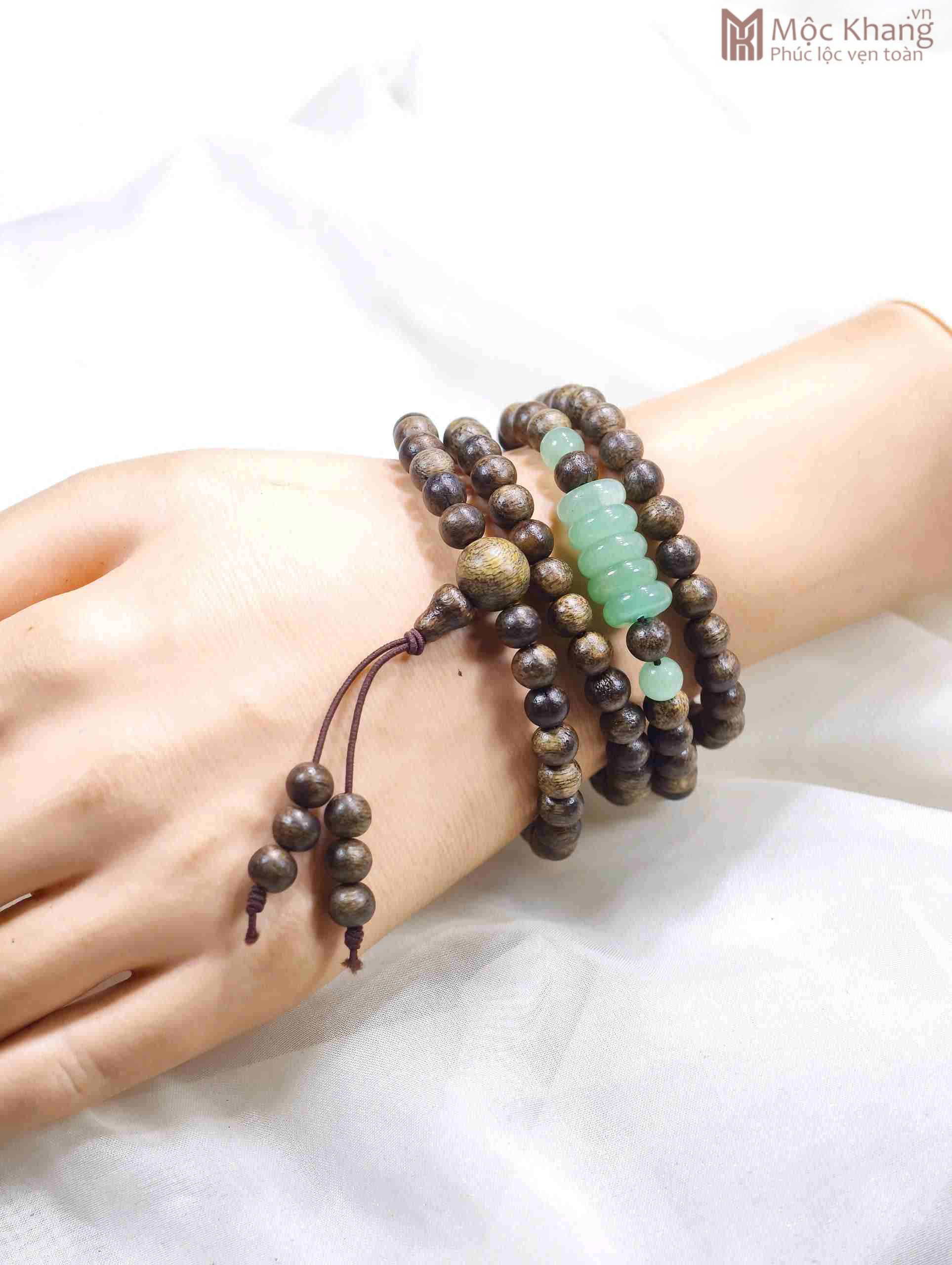 Chuỗi Trầm Hương 108 Hạt Mix Ngũ Điếu Thạch Anh (1)_1 Chuoi Tram Huong 108 Hat Mix Ngu Dieu Thach Anh 1 1