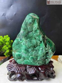 Đá Khổng Tước Malachite Cao 25 (cm)