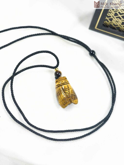Dây Chuyền Ngọc Thiền Mắt Hổ