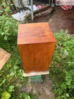 Đôn Gỗ Ngọc Am Đỏ Cao 48 (cm)