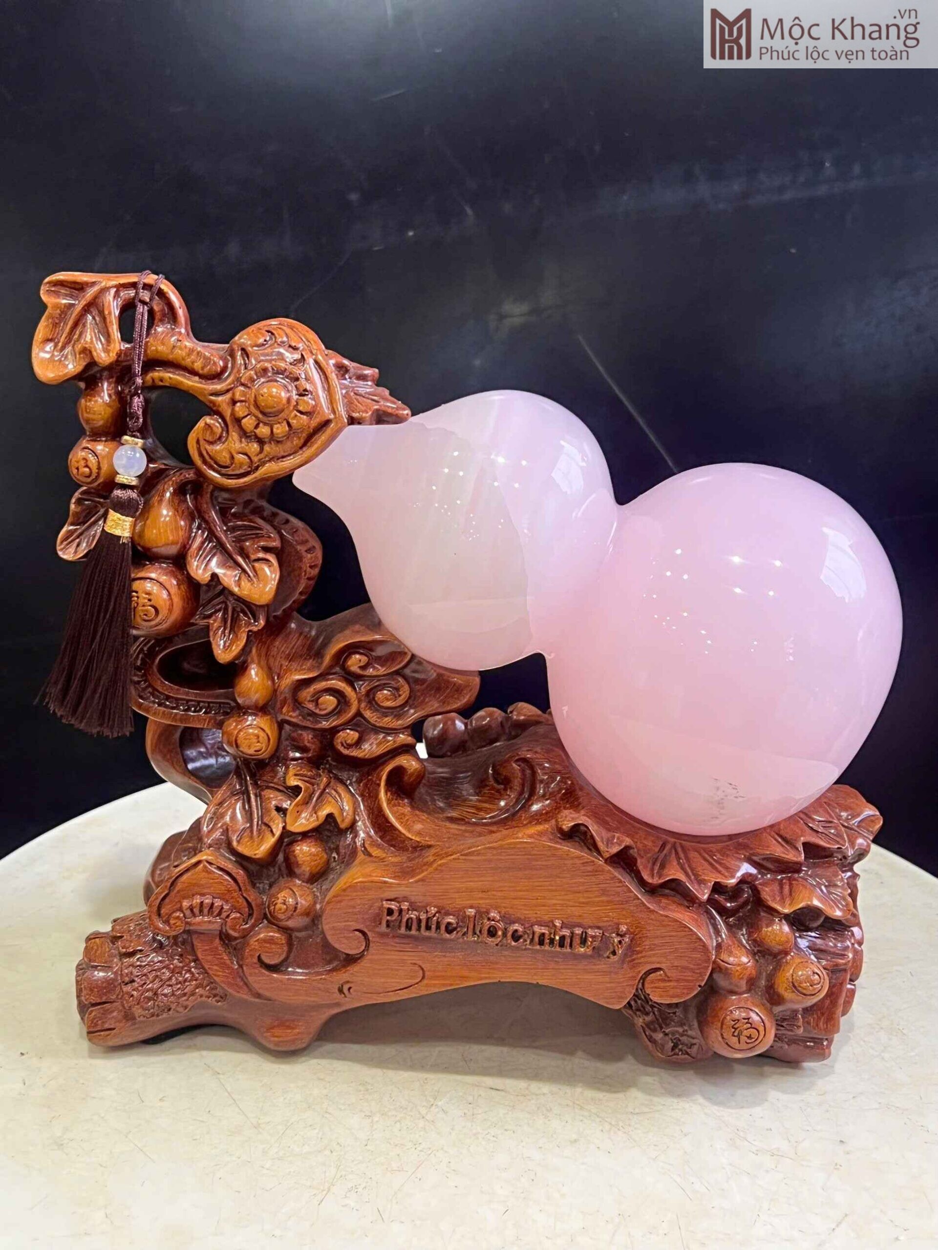 Hồ Lô Ngọc Onyx Cao 22 (cm) (3) Hồ Lô Ngọc Onyx Cao 22 (cm)