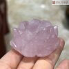 Hoa Sen Thạch Anh Hồng Đường Kính 3,8 (cm)