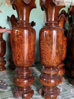 Lục Bình Gỗ Cẩm Đá Gia Lai Cao 138 (cm)