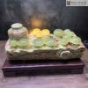 Tác Phẩm Nấm Ngọc Trường Sinh Ngọc Onyx Cao 18 (cm)