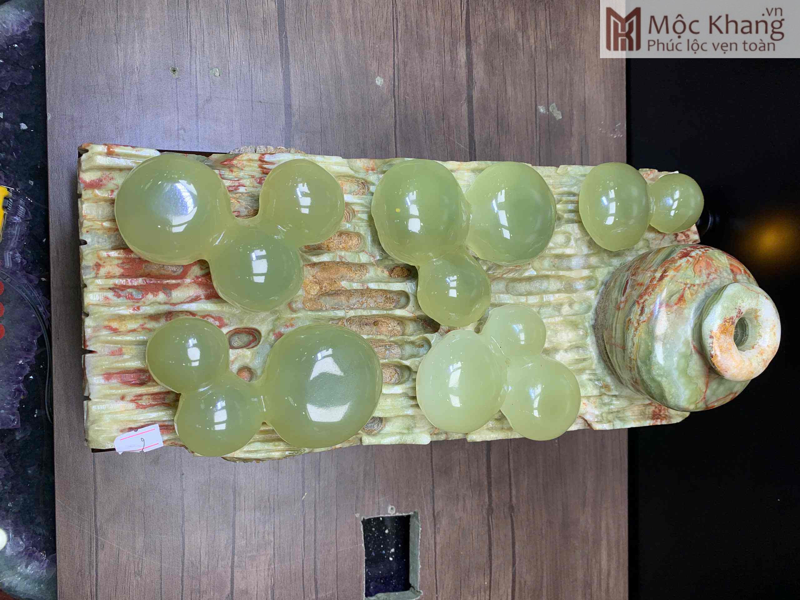 Tác Phẩm Nấm Ngọc Trường Sinh Ngọc Onyx Cao 18 (cm) (4) Tac Pham Nam Ngoc Truong Sinh Ngoc Onyx Cao 18 cm 4