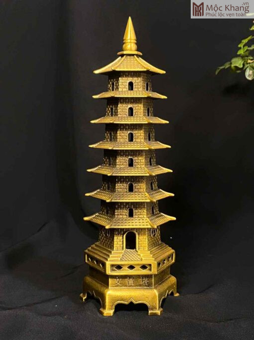 Tháp Văn Xương Đồng Cao 22 (cm)
