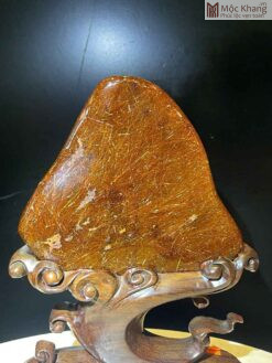 Tinh Thể Thạch Anh Tóc Đỏ Cao 12 (cm)