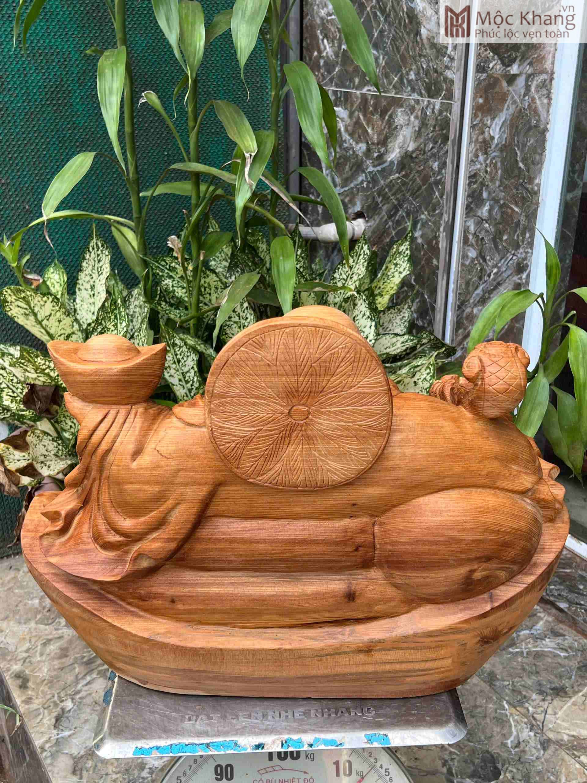 Tượng Di Lặc Gỗ Ngọc Am Cao 36 (cm) (1)_1 Tuong Di Lac Go Ngoc Am Cao 36 cm 1 1