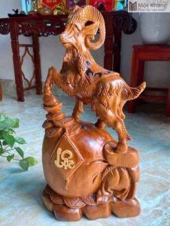 Tượng Nhất Dương Gỗ Ngọc Am Cao 64 (cm)