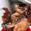 Tuong Nhat Ma Phi Thien Go Trac Do Den Cao 37 cm 3