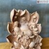 Tượng Phật Di Lặc Gỗ Ngọc Am Cao 43 (cm)