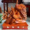 Tượng Phu Thê Gỗ Hương Ta Cao 65 (cm)