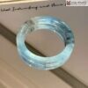 Vòng Bản Aquamarine Đen Ni 57,4 (mm)