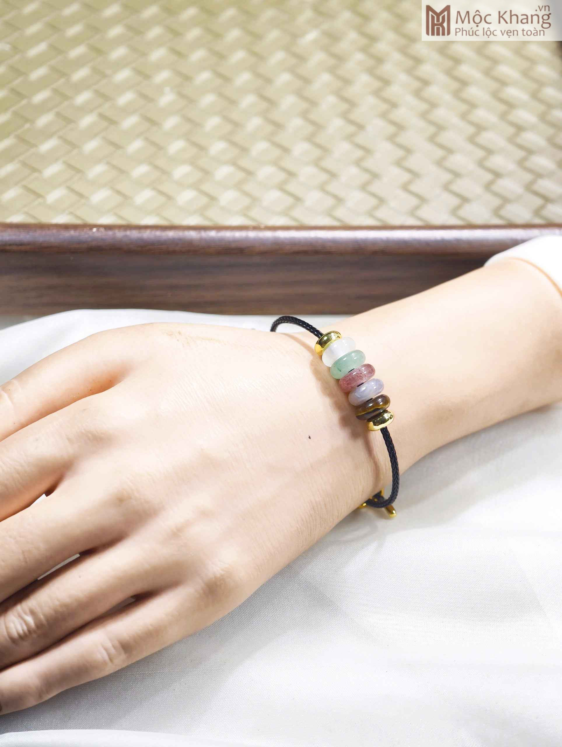 Vòng Ngũ Điếu Đa Sắc Đá Tự Nhiên (3) Vong Ngu Dieu Da Sac Da Tu Nhien 3