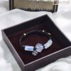 Vòng Tay Moonstone Mix Charm Cỏ 4 Lá