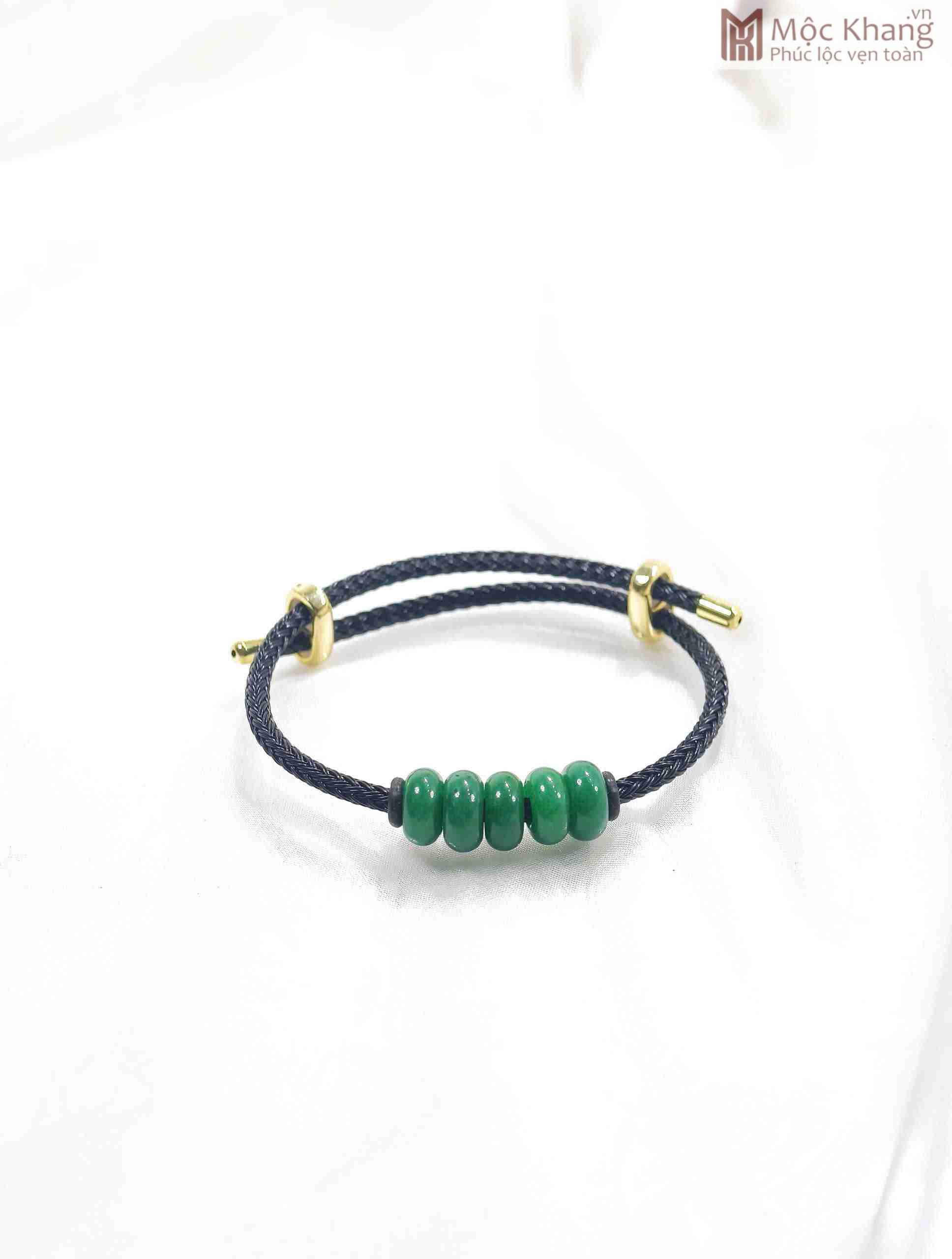 Vòng Tay Ngũ Điếu Mã Não Xanh (1)_1 Vòng Tay Ngũ Điếu Mã Não Xanh