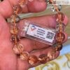 Vòng Tay Thạch Anh Tóc Vàng Hạt 11,5 (mm)
