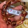 Vòng Tay Thạch Anh Tóc Vàng Hạt 16,3 (mm)